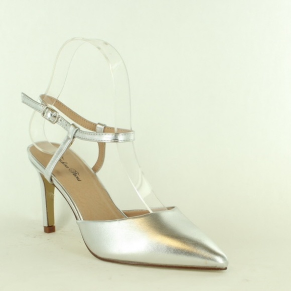 Dressy Heels from Fashion Focus - 1185-1 Silver - Picture 2 of 2